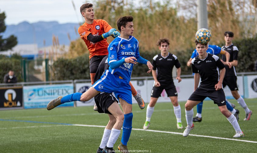 Partit del juvenil A contra el Terlenka