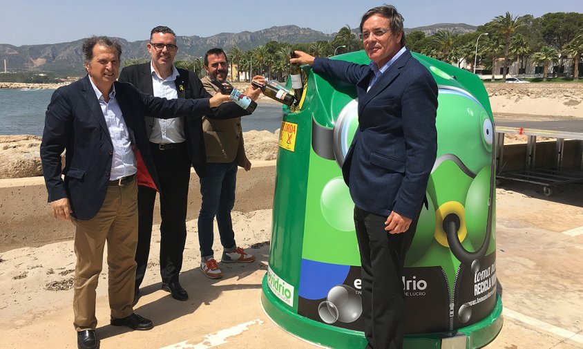 Presentació de la campanya d'Ecovidrio a l'Hospitalet de l'Infant, el passat divendres