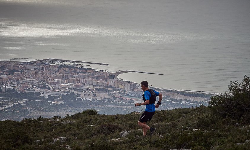 Els participants a la cursa van poder gaudir d'unes vistes espectaculars