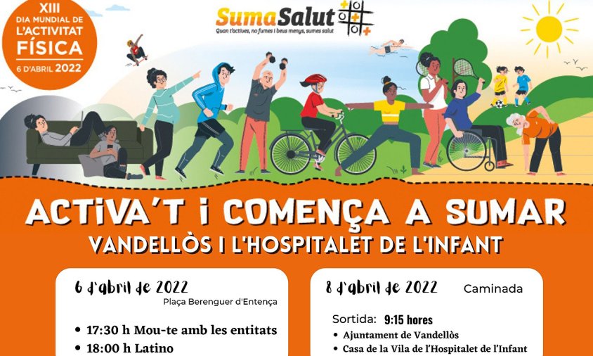 Dia Mundial de l’Activitat Física a Vandellòs i l'Hospitalet de l'Infant