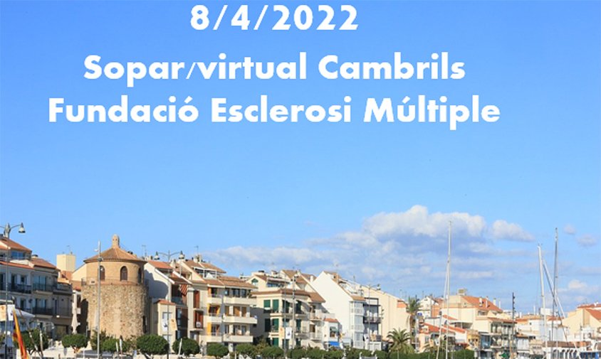 Cartell del sopar virtual de la FEM