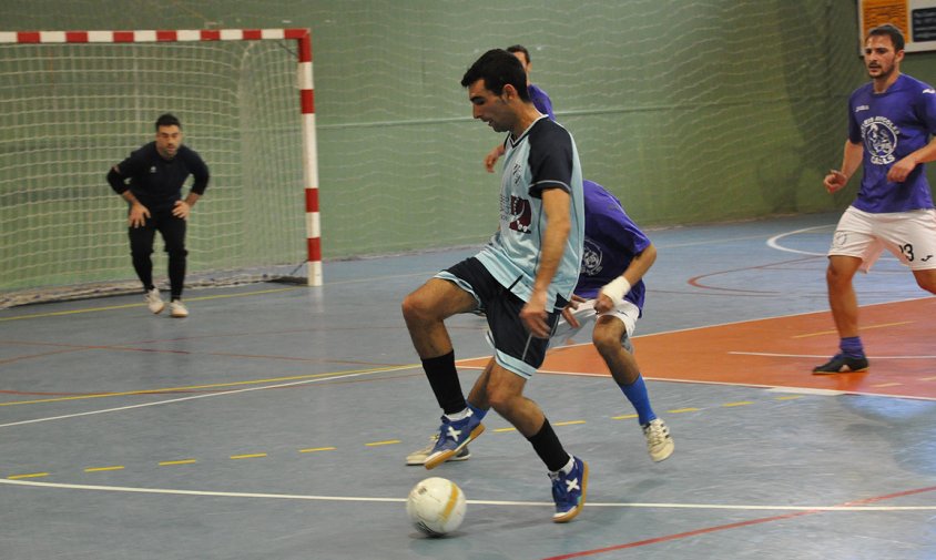 Imatge d'un dels darrers partits del Mediterrani, aquesta temporada