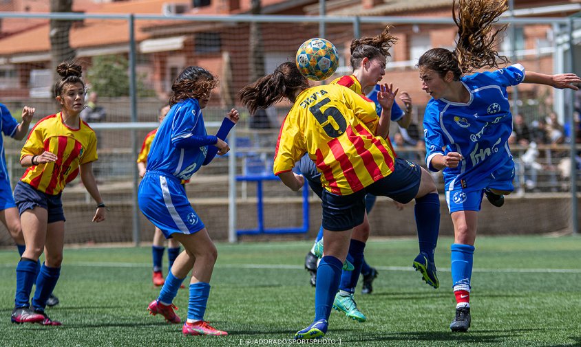 Partit de l'amateur femení del Cambrils Unió contra el Riudoms