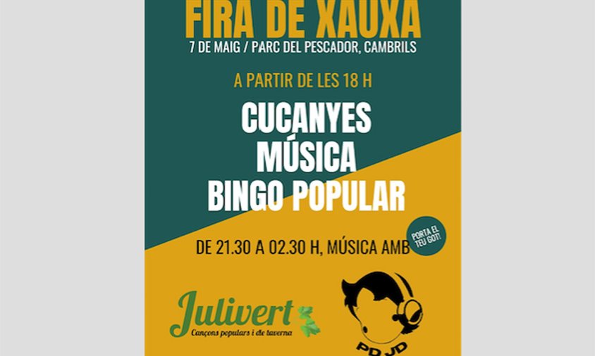 Cartell de la Fira de Xauxa