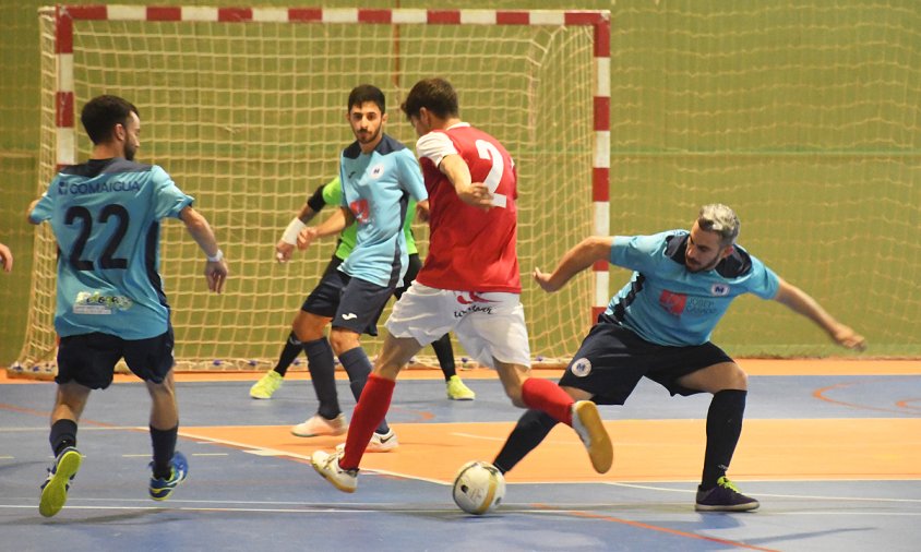El Mediterrani va derrotar el Sícoris en el partit disputat aquest passat diumenge al matí al Palau Municipal d'Esports