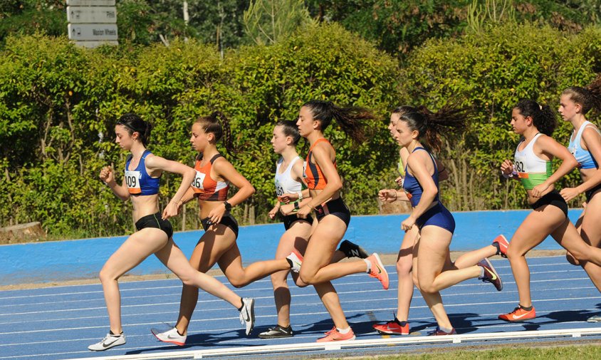 L'atleta del Club Atletisme Cambrils, Maria Taggi