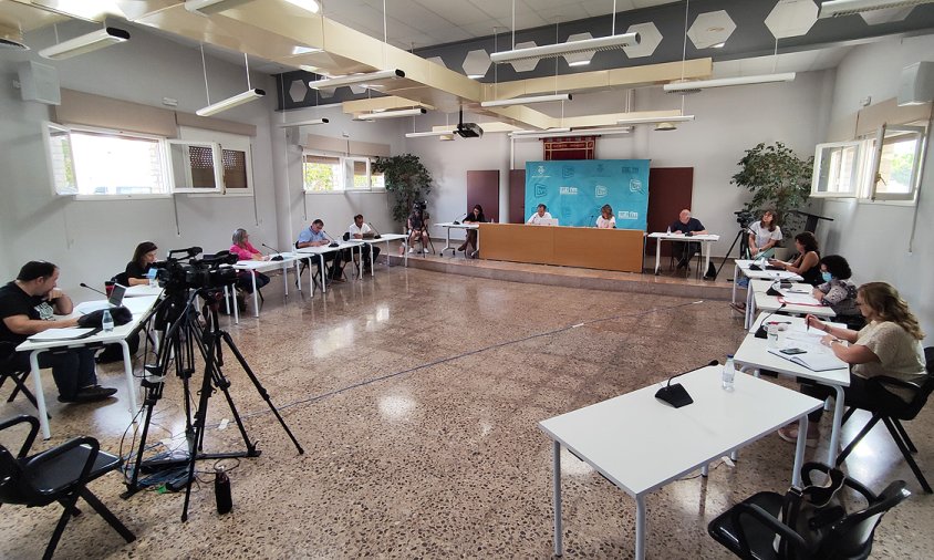 Imatge de la sessió plenària celebrada el passat dijous