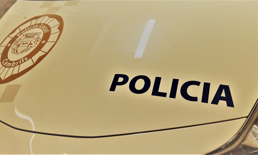 Imatge d'arxiu d'un vehicle policial