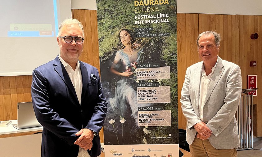 Presentació del Daurada Escena Festival Líric Internacional