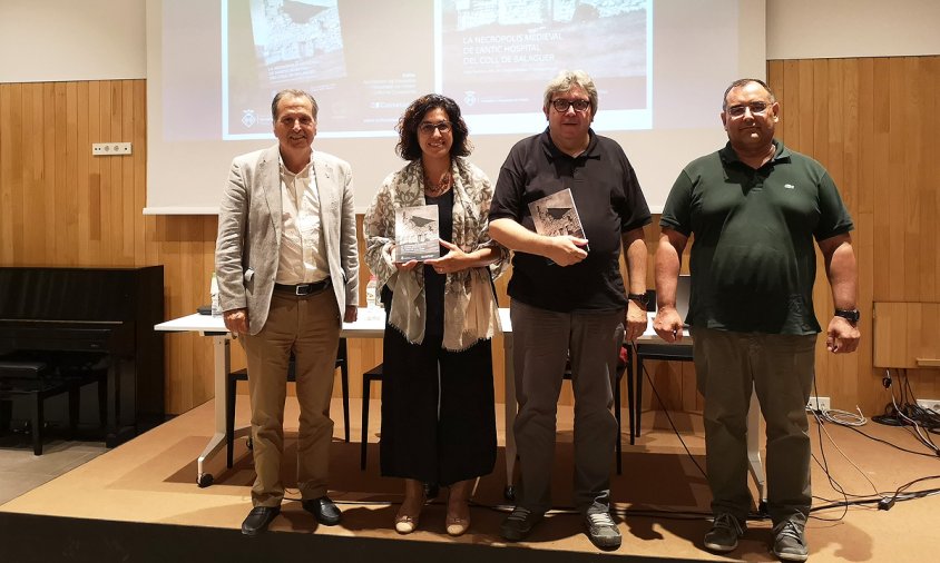 Presentació del llibre "La necròpolis medieval de l’antic hospital del Coll de Balaguer"