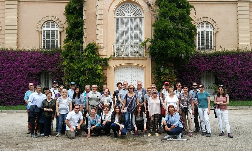 Foto de grup dels participants a la sortida