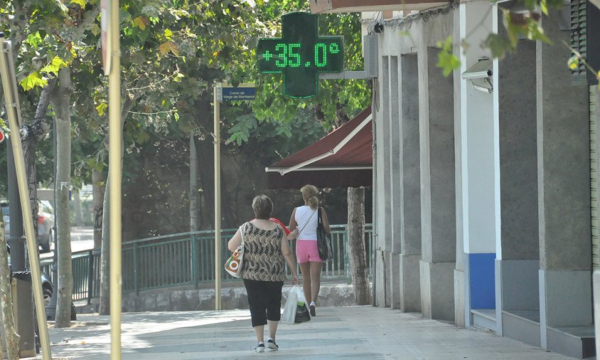 Imatge d'arxiu d'un termòmetre de farmàcia