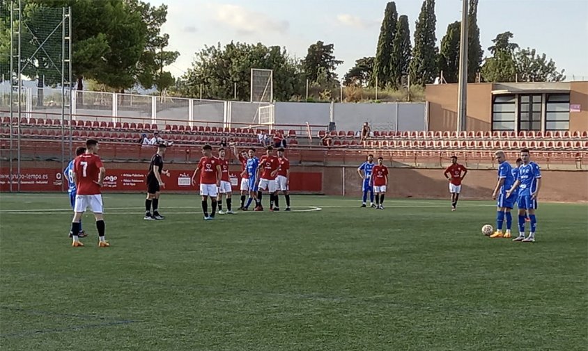 La Pobla de Mafumet B i el Cambrils Unió es van ebfrontar, aquest passat dissabte a la tarda, a l'estadi municipal de la Pobla de Mafumet