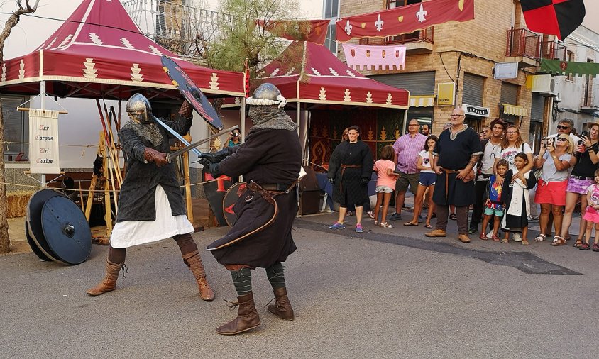 Imatge d'una edició anterior del Mercat Medieval de l’Hospitalet de l’Infant