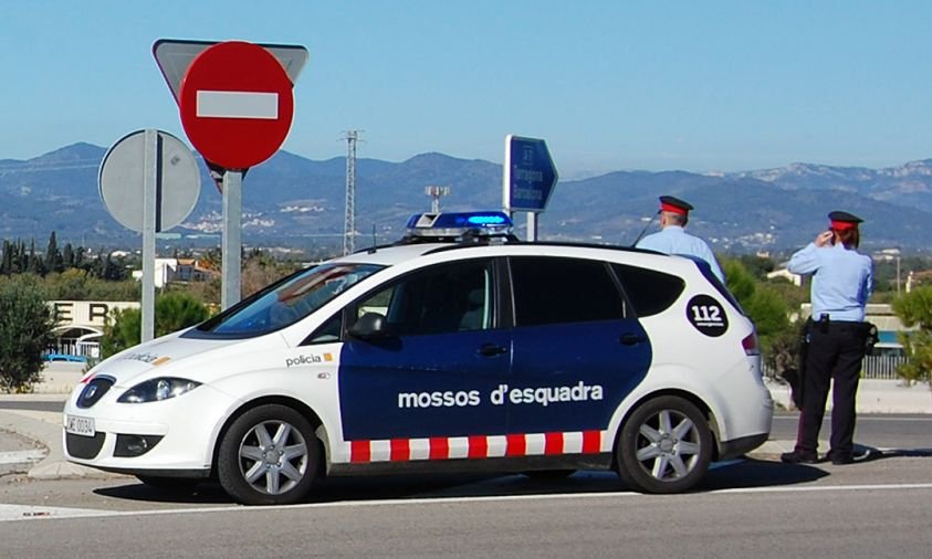 Imatge d'arxiu d'un vehicle policial dels Mossos d'Esquadra