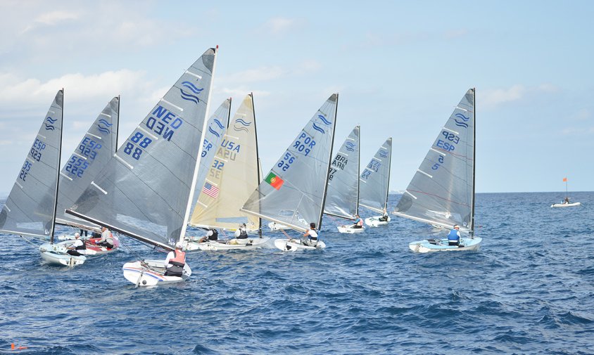 Imatge de la regata disputada el passat cap de setmana