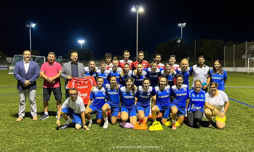 L'equip femení del Cambrils Unió, aquesta passada setmana