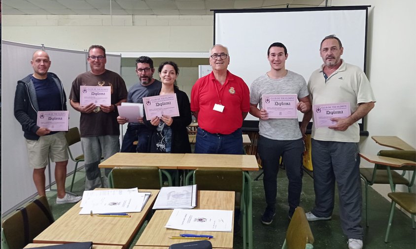 Imatge dels alumnes que van rebre el curs de formació