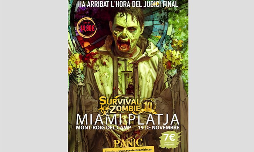 Cartell de l'espectacle Survival Zombie