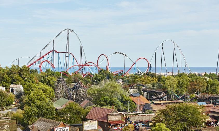 Imatge de les instal·lacions de PortAventura