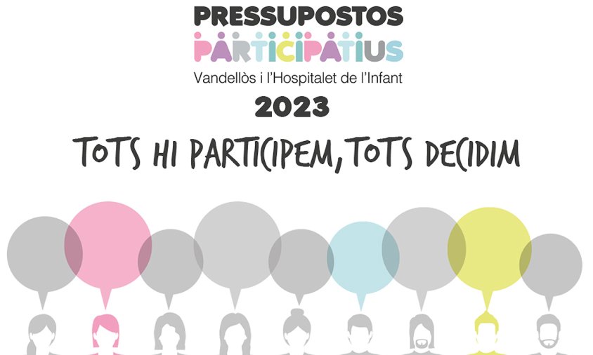 Imatge promocional dels Pressupostos Participatius de 2023