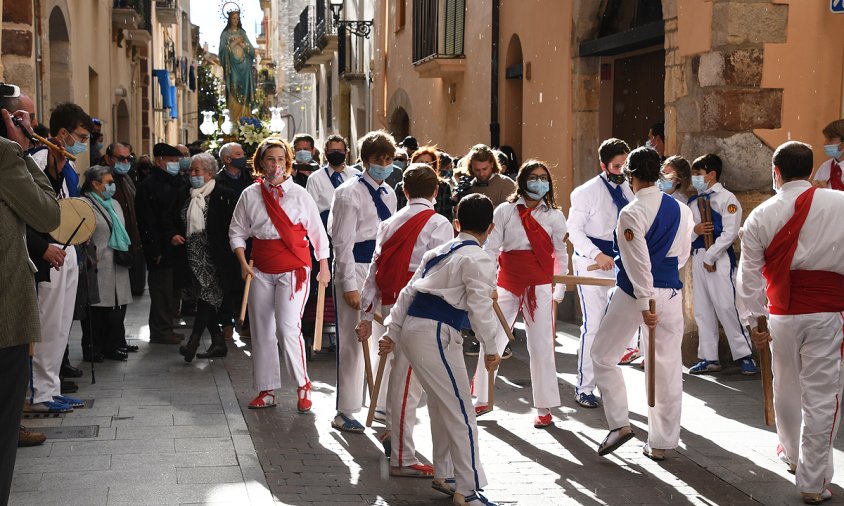 Imatge de la professó de la Immaculada de l'any passat