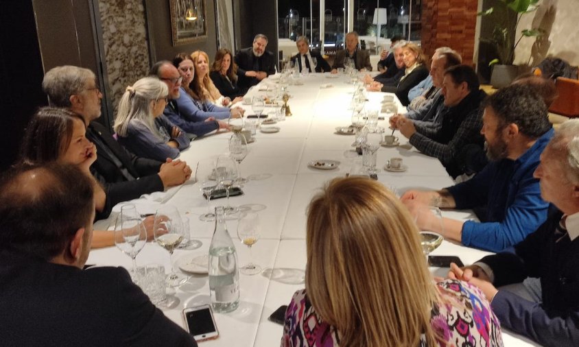 Imatge del primer sopar Rotary de l'any 2023