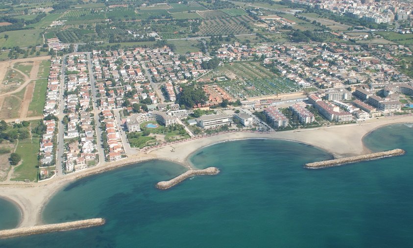 Vista aèria de les urbanitzacions de Ponent en una imatge captada l'any 2003