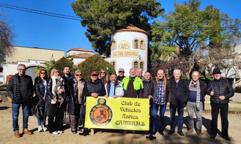 Foto de grup dels participants a la sortida