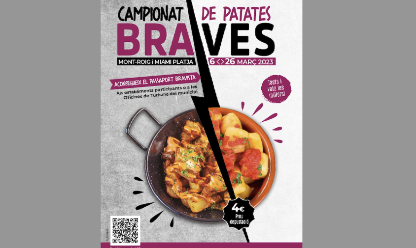 Cartell de la segona edició del Campionat de Patates Braves