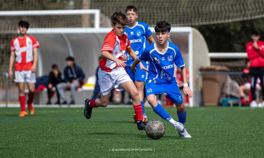 Partit de l'infantil B contra el Mont-roig