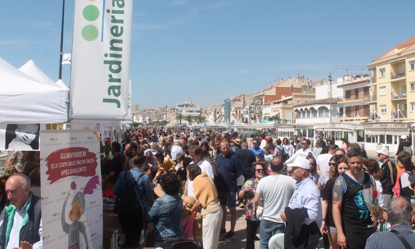 L'afluència al passeig marítim va ser espectacular