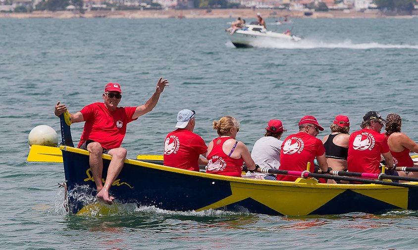 El club Rem Cambrils va participar, el passat 7 de juliol, a la sortida lúdica i festiva en llagut català "La Musclada 2018"