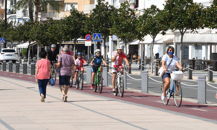 Part dels diners aconseguits amb els fons Next Generation serviran per donar un impuls de la xarxa de carrils bici