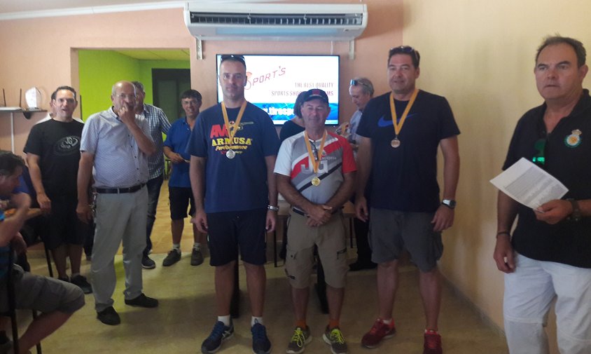 Antonio Ruiz Nat va obtenir la medalla de plata al Gran Premi de Catalunya de Fossat Universal