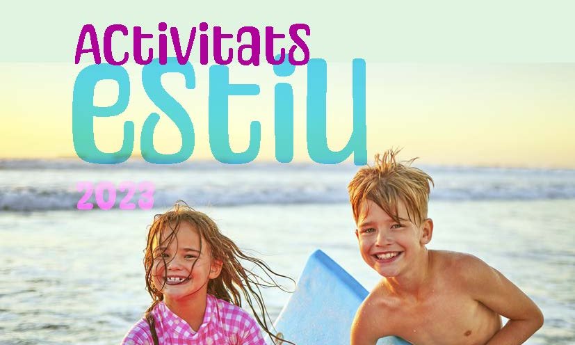 Cartell promocional de les activitats esportives organitzades per l'Ajuntament de Vandellòs i l'Hospitalet de l'Infant