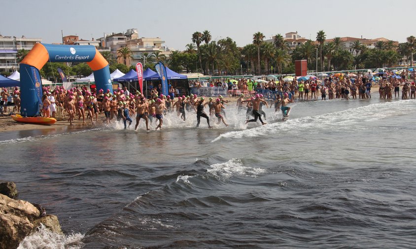 El diumenge passat, la Platja del Regueral va acollir la Milla Marina de Cambrils