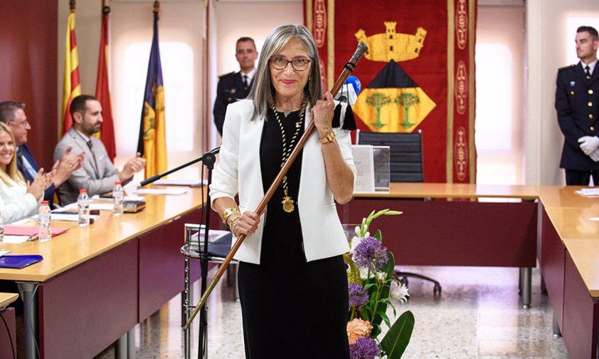 Assumpció Castellví, la nova alcaldessa de Vandellòs i l'Hospitalet de l'Infant