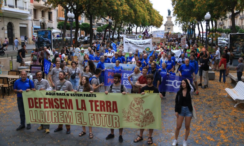 La manifestació va partir del Passeig de les Palmeres