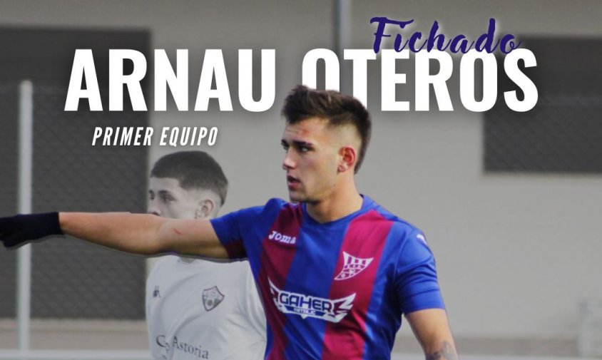 Arnau Oteros ha estat l'última incorporació en fer-se oficial