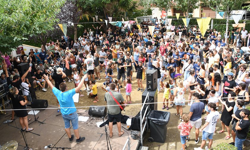 Ambient a la Torre del Llimó en el vermut musical d'ahir al matí