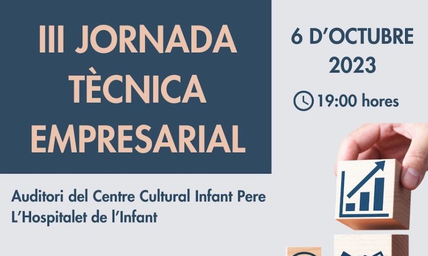 Cartell de la III Jornada tècnica empresarial