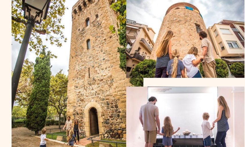 Cartell de les jornades de portes obertes als espais museístics de Cambrils