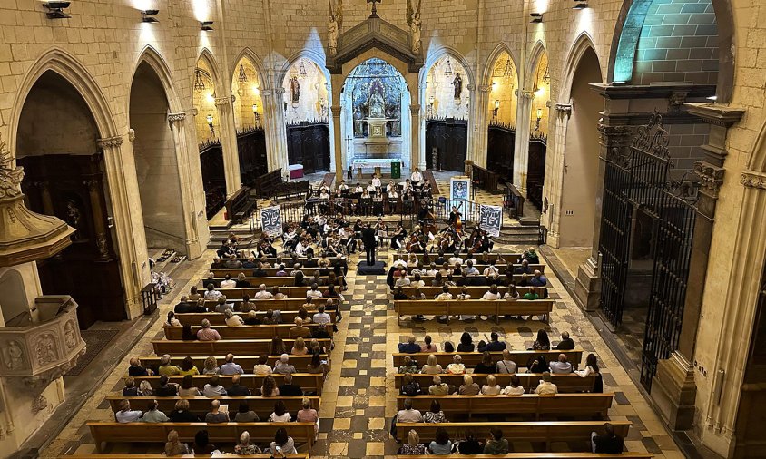 La Prioral de Sant Pere de Reus va acollir el concert solidari