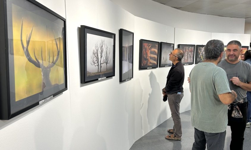 L'exposició és un recull de fotografies que plasmen la bellesa de la natura