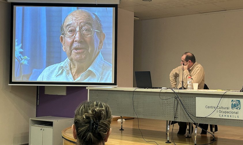 El testimoni de Joan Rovira Borràs, cridat a files en la lleva del Biberó, es va poder veure en un enregistrament fet per un programa de TV3, l'any 2005