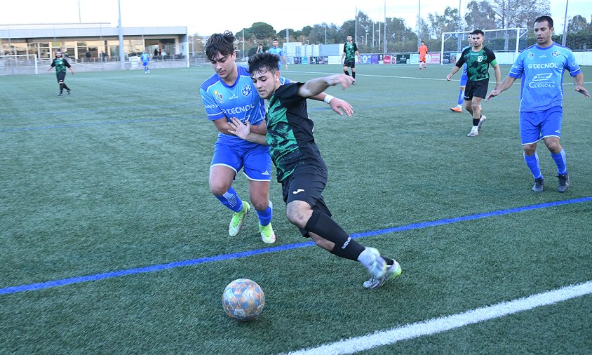 El Cambrils Unió B es va imposar al Camp Clar en el partit disputat aquest passat dissabte a l'estadi municipal