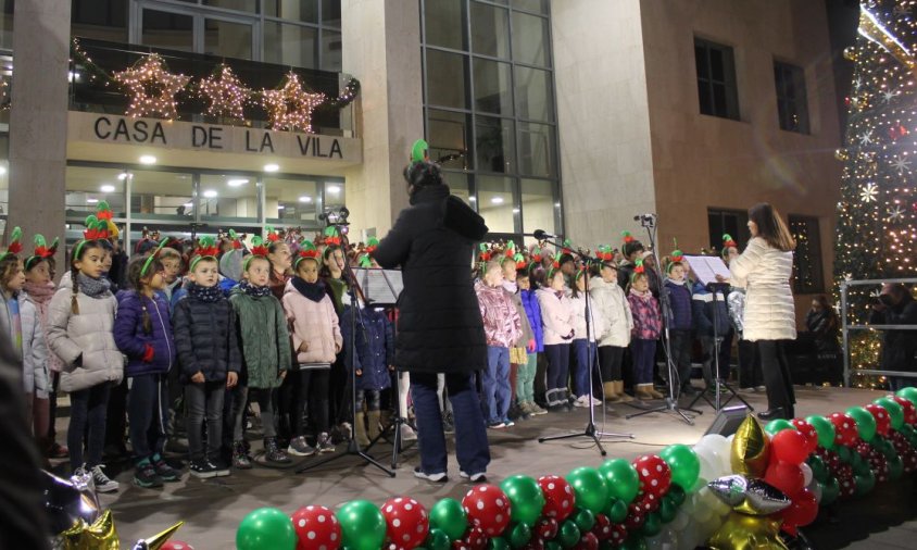 Els cors infantils de l'Escola de Música van tancar l'acte