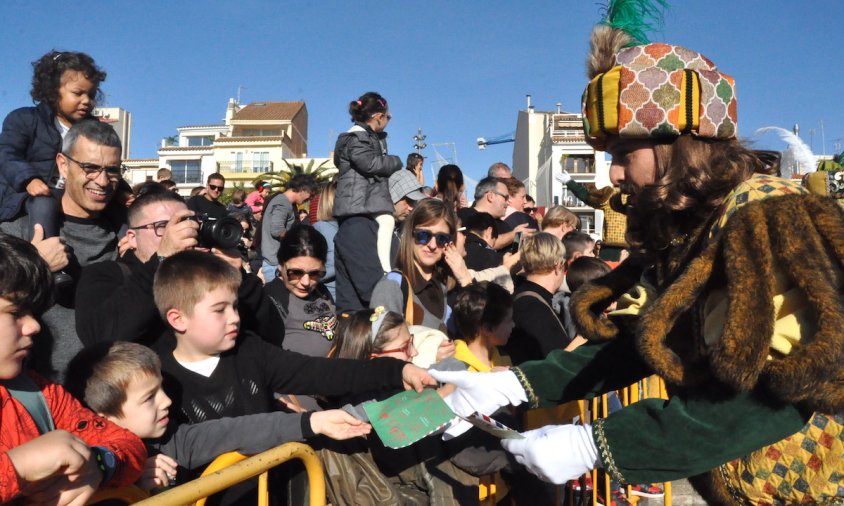 Un moment de l'arribada dels Heralds a Cambrils l'any passat
