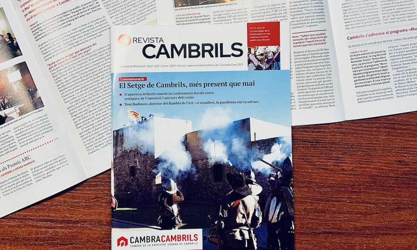 L'edició de gener de Revista Cambrils ja es pot comprar a l'iQUIOSC
